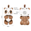 New Finger Baby Monkey interactive - Happy Panda Maroon - FingersMonkeysShop