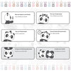 New Finger Baby Monkey interactive - Happy Panda Black - FingersMonkeysShop