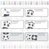 New Finger Baby Monkey interactive - Happy Panda Maroon - FingersMonkeysShop