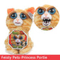 Funny Monkey Plush - Princess Portie - FingersMonkeysShop