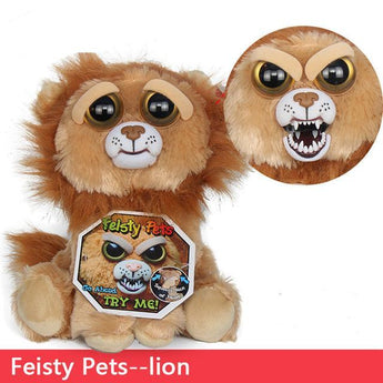 Funny Monkey Plush - Lion - FingersMonkeysShop