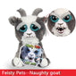 Funny Monkey Plush - Naugthy Goat - FingersMonkeysShop