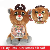 Funny Monkey Plush - Christmas Elf Auf - FingersMonkeysShop