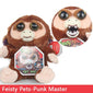 Funny Monkey Plush - Punk Master - FingersMonkeysShop